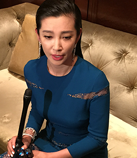 李冰冰出席新泰坦尼克船票發(fā)布現(xiàn)場(chǎng)