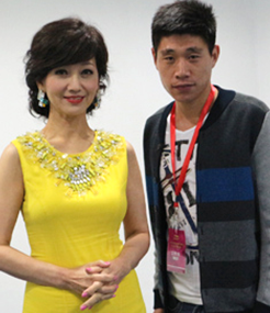 賈誼與趙雅芝合影