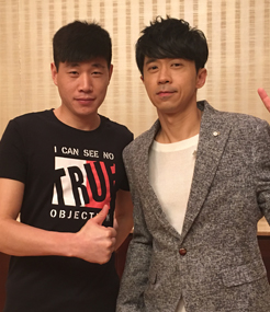 光良與賈誼合影