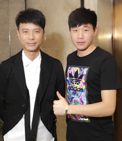 李克勤與賈誼合影